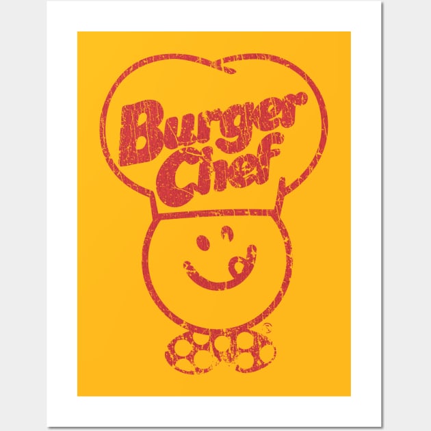 Burger Chef 1954 Wall Art by JCD666